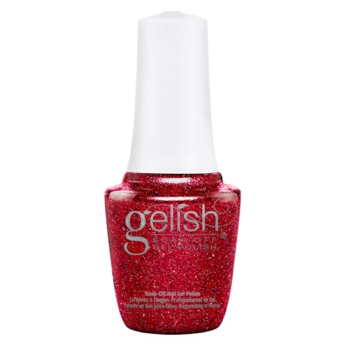 Gelish MINI Holiday Gel Nail Polish - Poinsettia Stardust 9mL