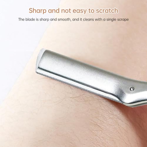 WDVFETGBGHHDSCFRCE 10-Pack Facial Razor Replacement Blades for Tweezerman