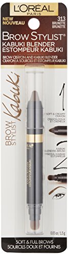 L'Oreal Paris Brow Stylist Kabuki Blender Crayon - Brunette 0.05 oz