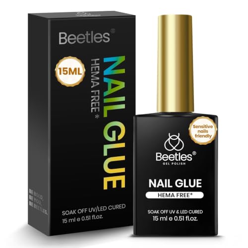 Beetles 15ml HEMA-Free Nail Glue Gel for Acrylic Tips & Extensions