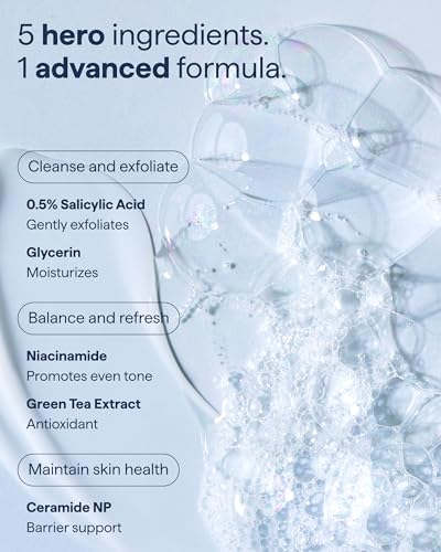 Remedy Science Gel-to-Foam Cleanser with Salicylic Acid for Acne-Prone Skin
