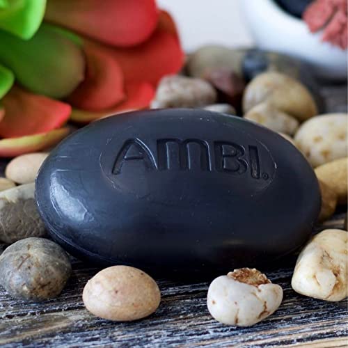 Ambi Black Soap with Shea Butter & Aloe Vera - 3.5 Oz Facial Bar (Pack of 1)