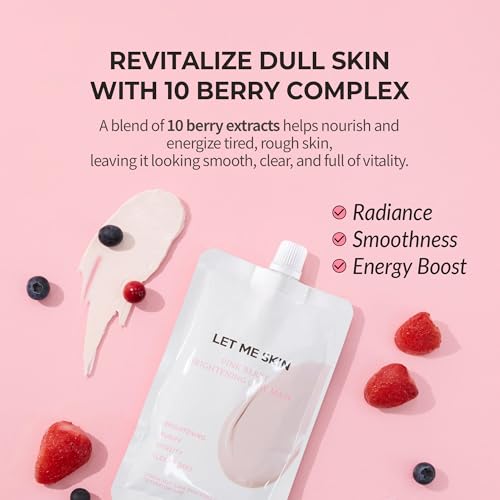 Deep Cleansing Pink Berry Clay Mask 70g – Pore Care & Smooth Skin