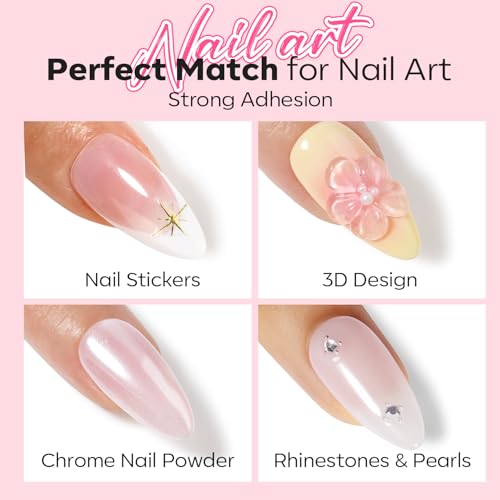 Modelones Base & Top Coat Set – 3PCS Upgrade Formula Matte & Glossy