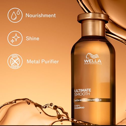 Wella Professionals Ultimate Smooth Shampoo for Frizzy and Dull Hair