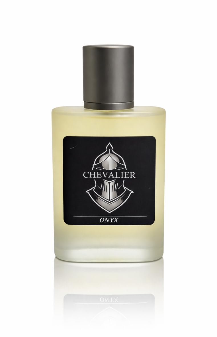 Chevalier Onyx Men’s Cologne – Long Lasting Eau de Parfum Spray – Notes of Vanilla, Sandalwood & Citrus – Luxury Fragrance for Men – 3.4 oz / 100 mL