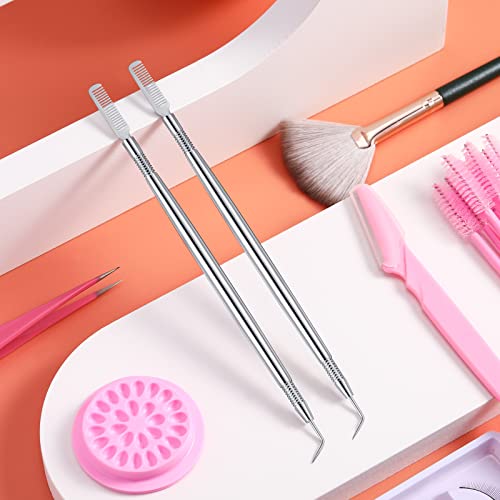 Chumia 2-Pack Stainless Steel Eyelash Lift Tool & Separator
