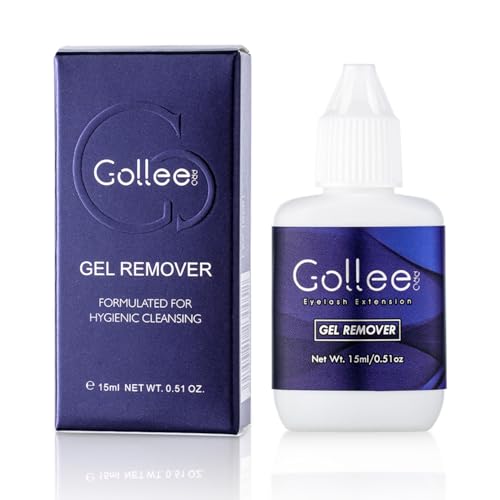 GOLLEEPRO Eyelash Extension Remover - Professional Gel for Lash Extensions 15ML