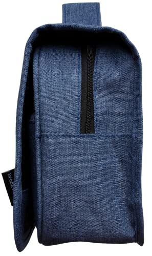 Brookstone Blue Travel Toiletry Bag - Hanging Organizer for Men & Women