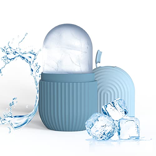 Joyeee Ice Face Roller - Silicone Skin Care Tool for Puffiness Relief