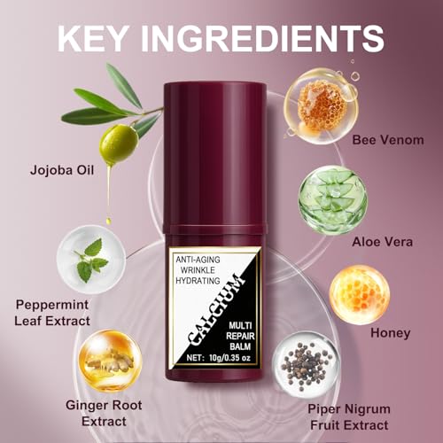 Calcium Multi Balm for Face, Eyes & Neck - Wrinkle Reducer & Firming Cream
