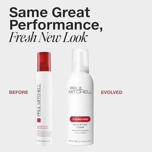 Paul Mitchell Sculpting Foam - Flexible Hold Mousse for All Hair Types