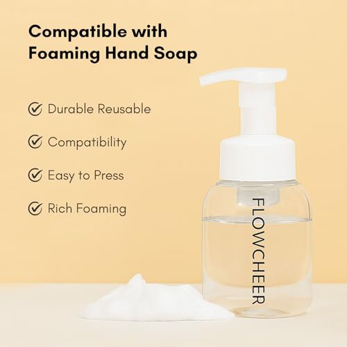 Flowcheer Foaming Hand Soap Starter Kit - 2 Dispensers + 2 Tablets (Variety)