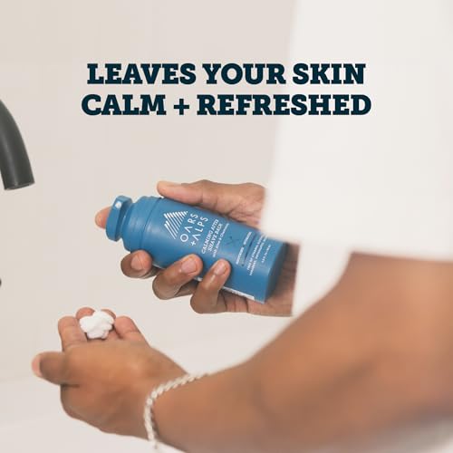 Oars + Alps Calming After Shave Balm for Men, Soothes & Hydrates, 2.9 Fl Oz