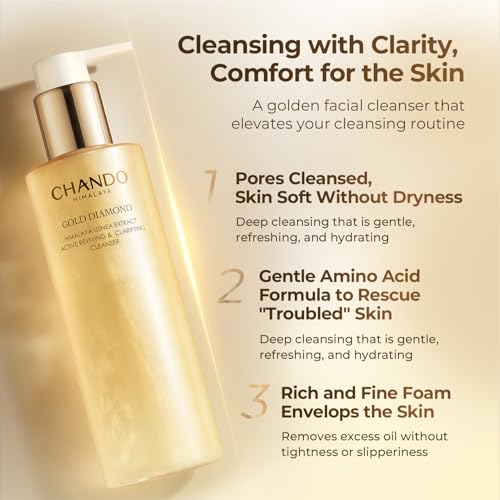 CHANDO Himalaya Gold Diamond Amino Acid Facial Cleanser - 200ml
