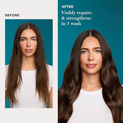 OGX Renewing + Argan Oil of Morocco Shampoo & Conditioner Set, Damage Repairing Shampoo & Conditioner Helps Strengthen & Repair Dry, Damaged Hair, Sulfate-Free Surfactants, 13 fl. Oz, 2 Pack