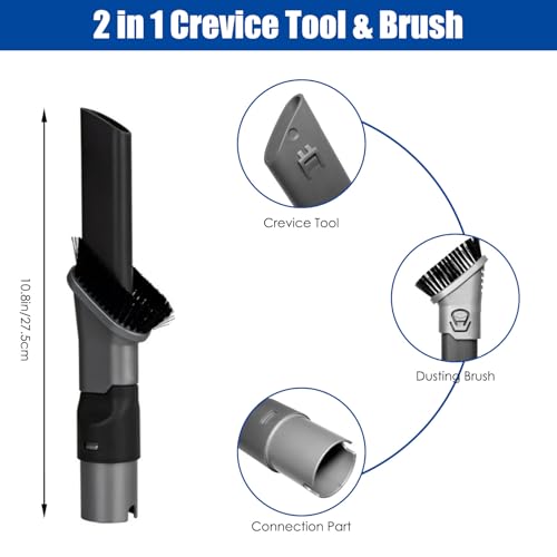 Alrens 2-in-1 Duster Crevice Tool for Shark Vacuum Cleaners