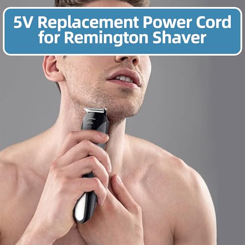 Remington Shaver Power Cord Charger Replacement for PG250 PG525 PG6025 MB4040