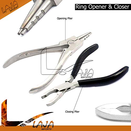 Bead Capture Ring Opener & Closer Set - Ball Closure Piercing Tool