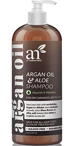 ArtNaturals Moroccan Argan Oil Shampoo - Deeply Hydrating 16 fl oz