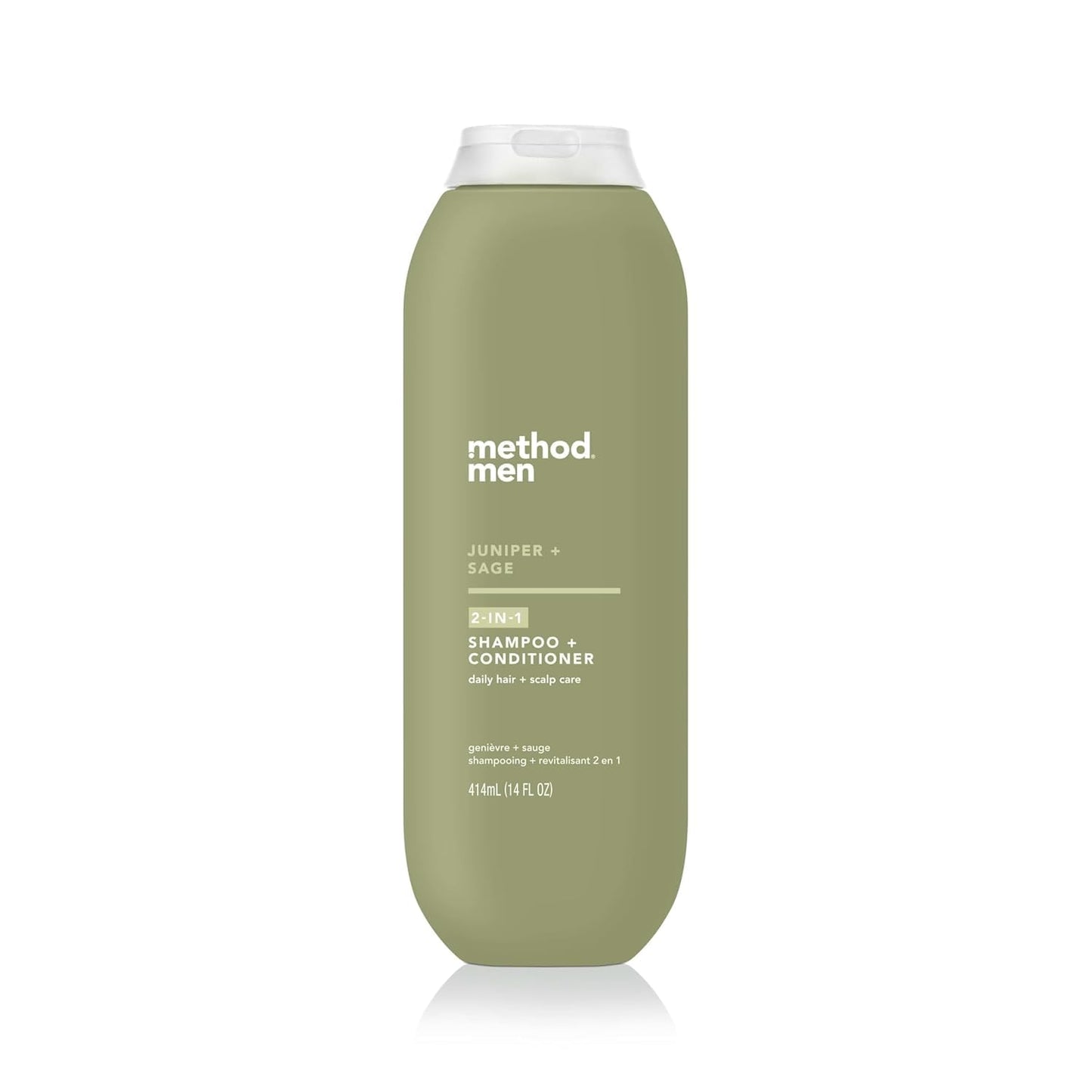 2-in-1 Shampoo and Conditioner for Men - Sea + Surf Formula with Argan & Jojoba Oil | 14 oz, Pack of 3