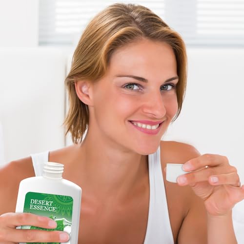 Desert Essence Mega Mint Mouthwash with Tea Tree Oil - 16 fl oz