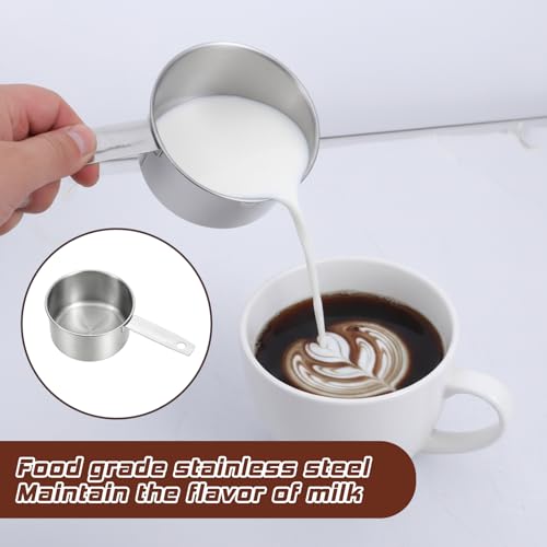 2-Pack Stainless Steel Measuring Cups - 1 Cup (250ml) for Cooking & Baking