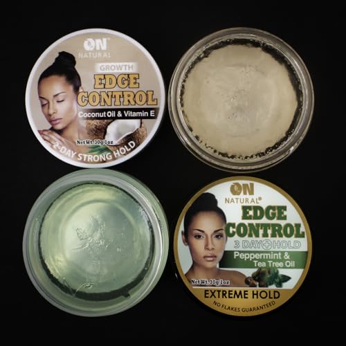 On Natural Edge Control Extreme Hold Peppermint & Tea Tree Oil 3.4oz