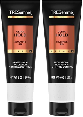 TRESemmé Ultra Hold Hair Gel, 24-Hour Frizz Control, 9 oz (Pack of 2)
