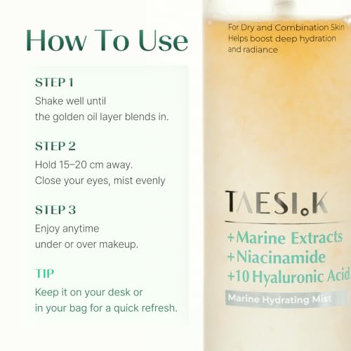 Hydrating Face Mist with Niacinamide & Hyaluronic Acid - 3.38oz