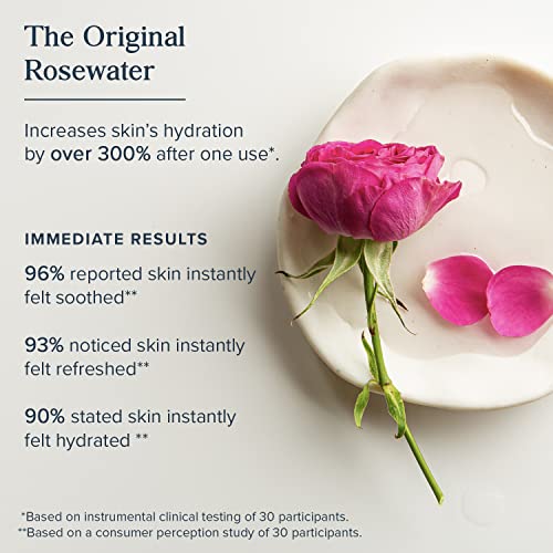 Heritage Store Rosewater Splash 4 Fl oz - Hydrating Skin & Mood Refresh