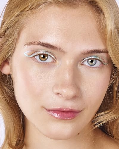 KiraKira Glitter Freckle Pen - Duochrome Shook (Teal to Silver) Eyeliner & Face Paint