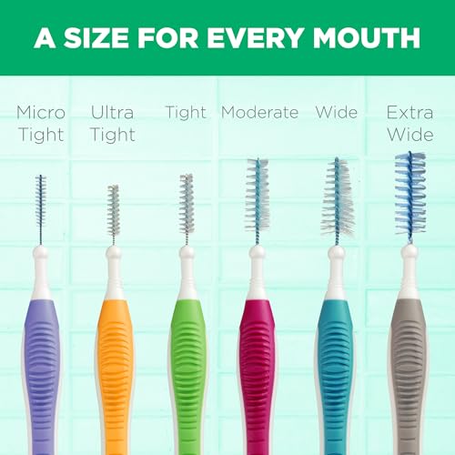 GUM Proxabrush Micro Tight Interdental Brushes - 10 Count