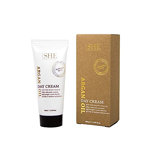 Om She Aromatherapy Argan Oil Day Cream - Hydrating Face Moisturizer
