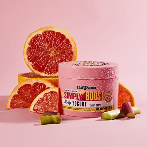 Soap & Glory Simply The Boost Body Yogurt - Lightweight Hydrating Moisturizer