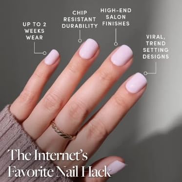 Glamnetic Extra Short Press On Nails - Glossy 30 Pc Kit