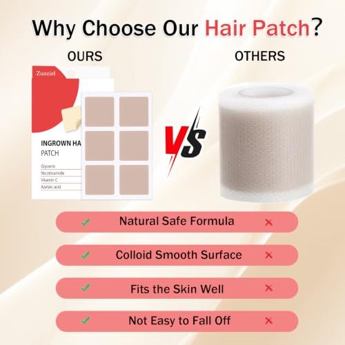 Zuoziel Ingrown Hair Patches with Azelaic Acid & Niacinamide - 48 Count