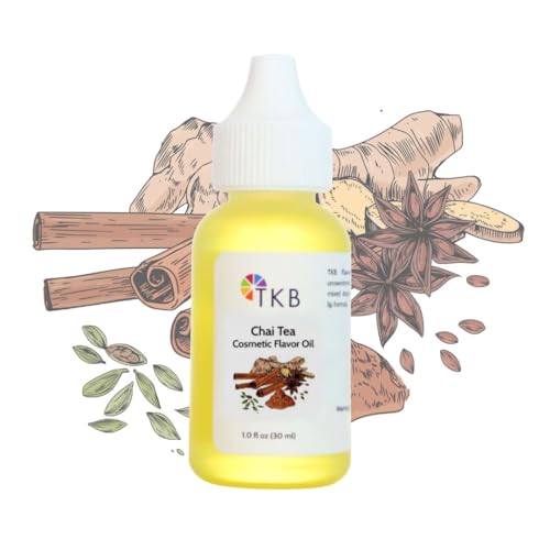 Chai Tea Flavor Oil for DIY Lip Care & Cosmetics - 1 oz