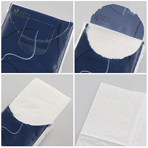 Jandson 120 Pack Pocket Size Facial Tissues - 4-Ply Soft & Unscented