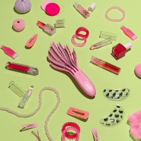 Wet Brush Go Green Curl Detangler Hair Brush - Pink, 1 Count, Plant-Based Plastic