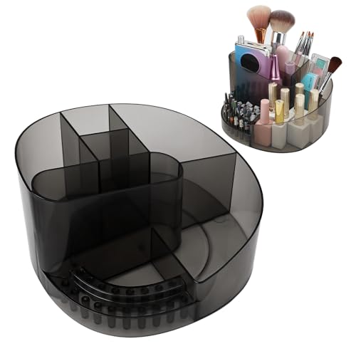 ANGNYA Nail Drill Bit Holder & Desk Organizer with 7 Compartments