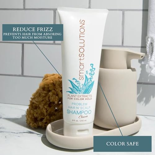 SMART SOLUTIONS Dandruff Shampoo with Jojoba & Avocado Oil, 8oz