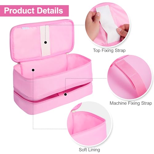 Double-Layer Travel Carrying Case for Shark FlexStyle & Dyson Airwrap