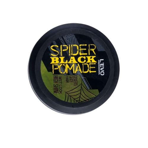 L’EVO Professional Black Hair Pomade for Men, Gray Coverage & High Shine