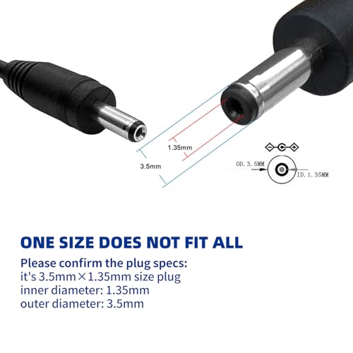 Electric Toothbrush Charger Cord for Bitvae & Fairywill Models