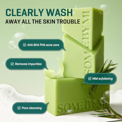 SOME BY MI Miracle Cleansing Bar with AHA BHA PHA - 3.73oz