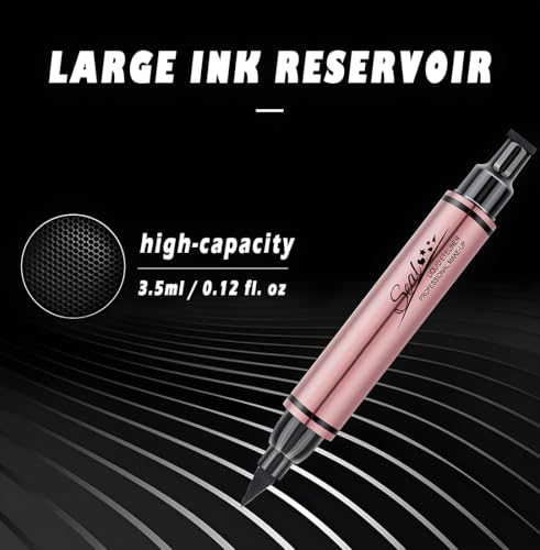 Jumbo Ink Tank Dual-Ended Eyeliner with Cat Eye Stamp