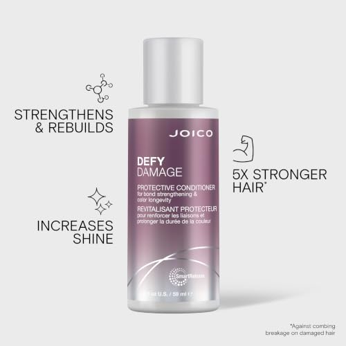 Joico Defy Damage Protective Conditioner 2.0 Fl Oz - Replenishes Moisture & Bonds