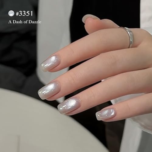 GAOY Holographic Cat Eye Gel Nail Polish 16ml - UV Reflective