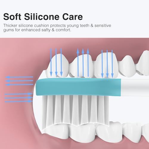 Boclengo Kids Replacement Toothbrush Heads for Philips Sonicare (Ages 7-12) - 10 Pack